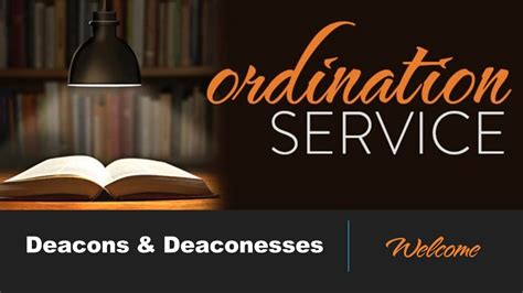 deacon deaconess ordinationconsecration service youtube