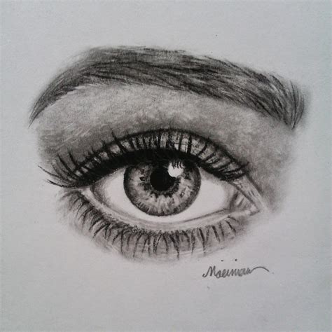 eye pencil drawing  mattimo art  deviantart