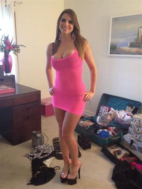 hottie in a pink dress
