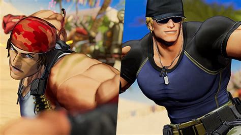 the king of fighters 15 trailer introduces ralf jones and clark still
