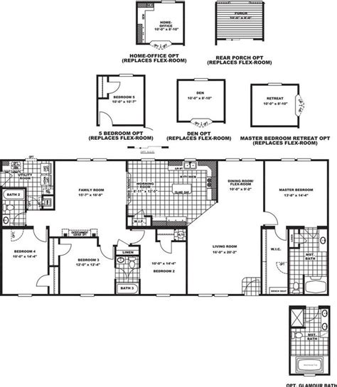 home details clayton homes  athens mobile home floor plans house floor plans floor plans