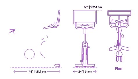 peloton bike dimensions drawings dimensionsguide