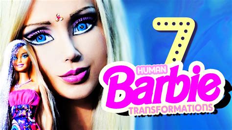 7 Real Human Barbie Dolls Youtube