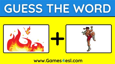compound words game guess  emoji quiz gamesesl