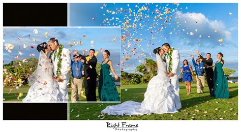 wedding  turtle bay resort jaime   frame photography