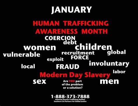 11 ways to contribute during human trafficking awareness month