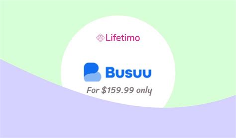 busuu lifetime deal interactive language learning lifetimocom