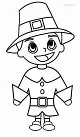 Pages Coloring Pilgrims Printable Getcolorings sketch template