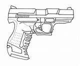 Glock Deviantart sketch template
