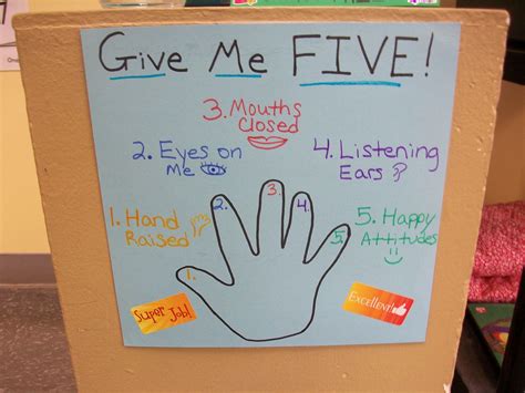 give   poster behavior classroom give    teaching tools
