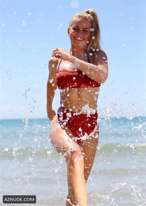 johanna orthey sexy for splish splash swimwear at four mile beach in
