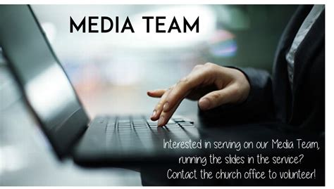 join  media team fort langley evangelical  church