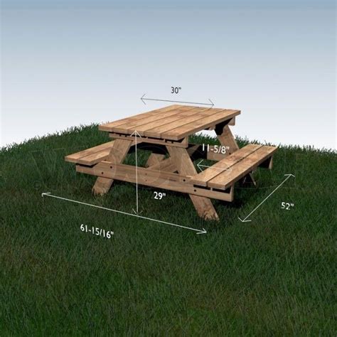 table  pique nique plan du meuble picnic table woodworking plans woodworking table