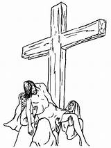 Kruis Jezus Bezoeken sketch template