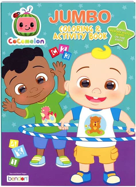 buy bendon cocomelon jumbo coloring  activity book   lowest