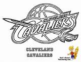 Coloring Nba Pages Logo Warriors Cavaliers Cleveland Basketball Golden State Drawing Printable Sheets Logos Outline Print Cavs Clipart Cliparts Sport sketch template