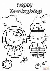 Coloring Pages Thanksgiving Cartoon Getdrawings sketch template