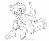Amy Rose Coloring Pages Sonic Getcolorings Getdrawings Drawing Kissing Coloringtop sketch template