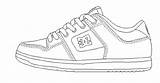 Dc Shoes Coloring Sheet sketch template