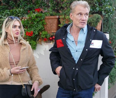 Dolph Lundgren 62 Years Old With His 24 Year Old