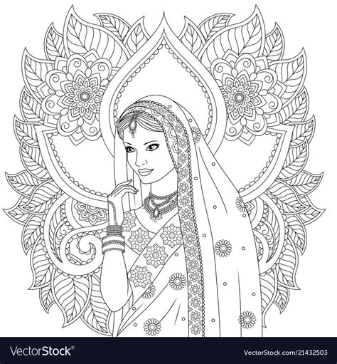 indian coloring page indian coloring pages coloring pages  xxx hot girl