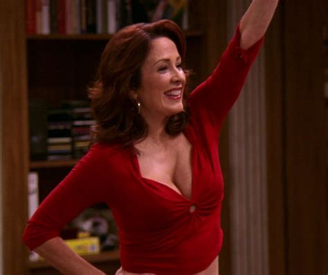 patricia heaton cleavage in slutty red top and leather miniskirt celebrity porn photo