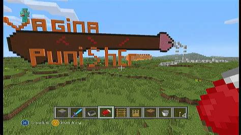 Giant Black Penis I Made In Minecraft Youtube