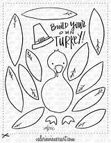Turkey Feathers Thankful Wieners Valerie sketch template
