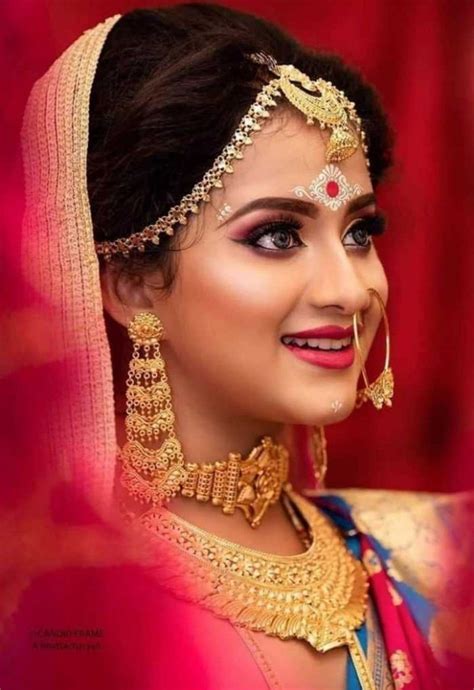 pin by sunanda roy on feelings bengali bridal makeup beautiful