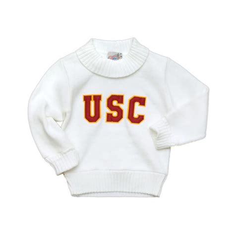 usc cheerleaders white sweaters