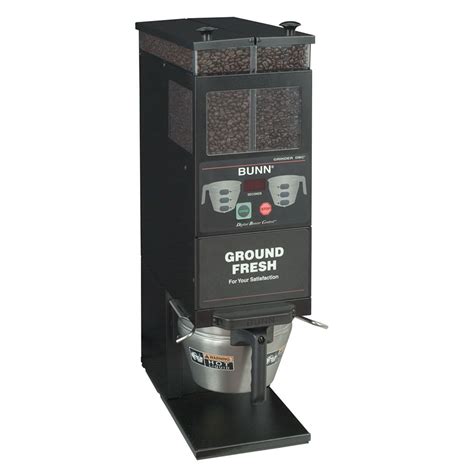 bunn   dbc coffee grinder  hoppers wireless interface black