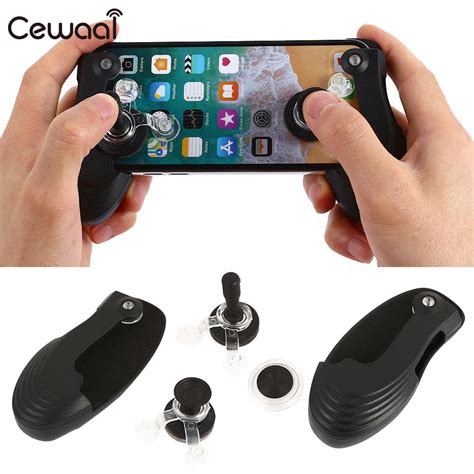 portable mobile gamepad mobile controller mobile gamepad joystick outdoor handle stand