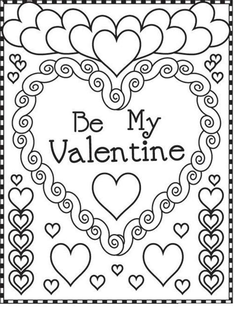 valentine coloring pagescoloring pages valentine valentines day