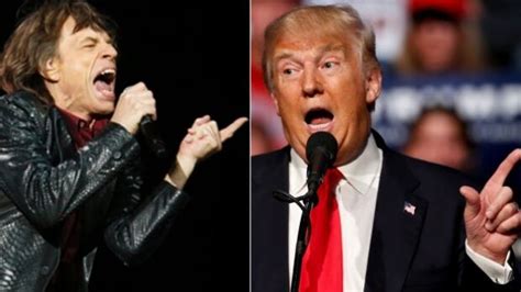 rolling stones  trump  stop playing  songs cbc news