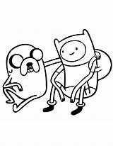 Coloring Adventure Time Jake Finn Pages sketch template