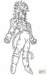 Super Saiyan Coloring Trans Vegeta Dragon Ball Goku Lssj Into Pages sketch template