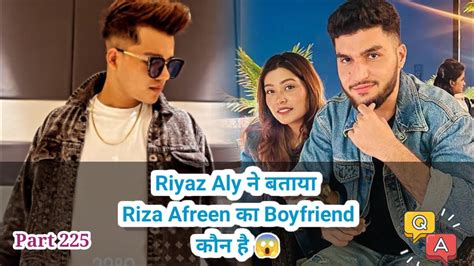 riyaz aly  riza afreen boyfriend riza afreen
