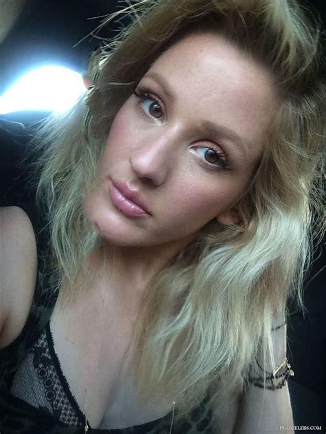ellie goulding leaked see through and sexy lingerie