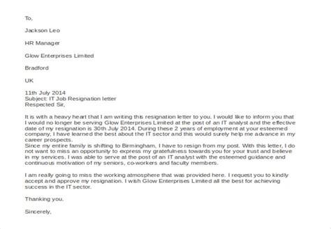 resignation letter due  unhealthy work environment ideas