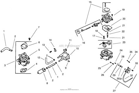 toro  xi garden tractor  sn   parts diagram  group  fuel system