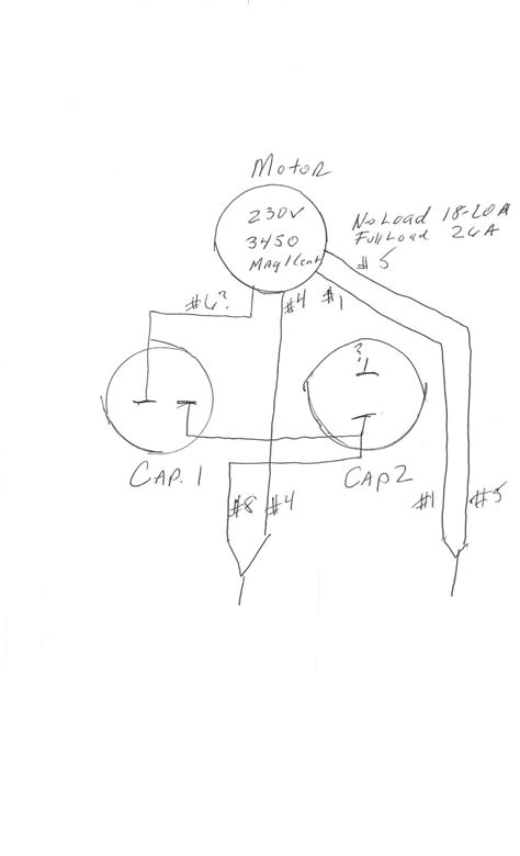 baldor  hp capacitor wiring diagram