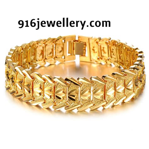 gold bracelets  men designs sudhakar gold works