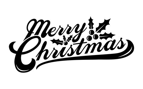 Merry Christmas Font Vector Art Icons And Graphics For Free Download