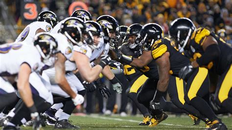 the long awaited steelers vs ravens game watch these nfl