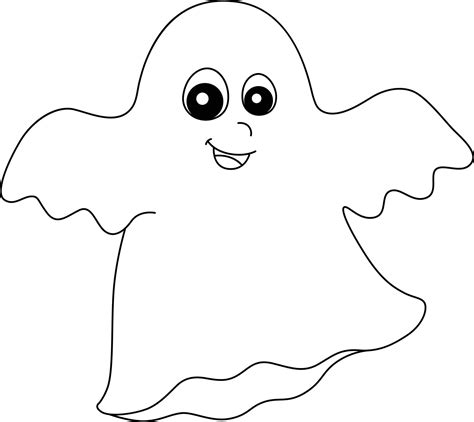 ghost halloween coloring page isolated  kids  vector art