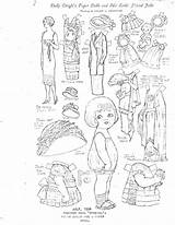 Dolly Dingle Identification Pt Guide Paper Dolls Missy Miss sketch template