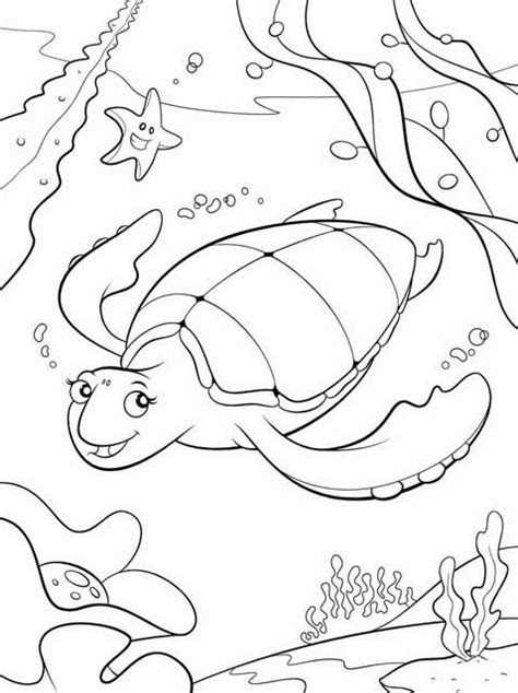 kids page sea turtle coloring pages printable sea turtle coloring