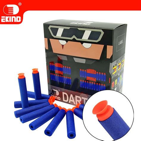 pcs suction darts  ekind cm refill  nerf series blasters kid toy gun blue  toy