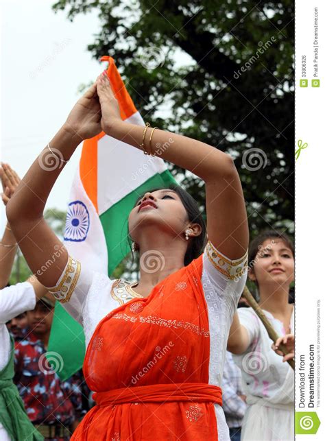 Indian Independence Day Celebration Editorial Photo