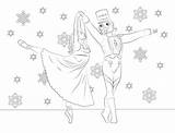 Ballet Nutcracker Quebra Nozes Colorir Dance Ballerina Irepo Primecp Favecrafts sketch template
